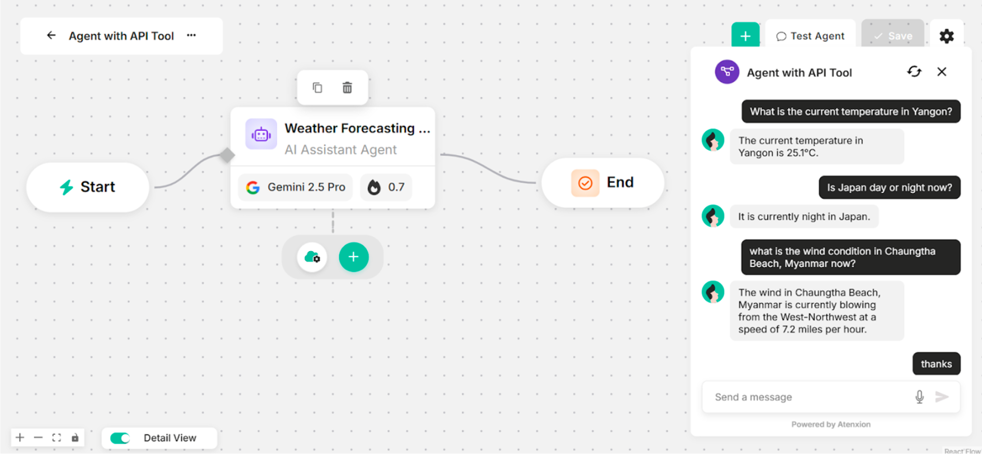 Showing Some Questions and Answers in Canvas (with API Tool)