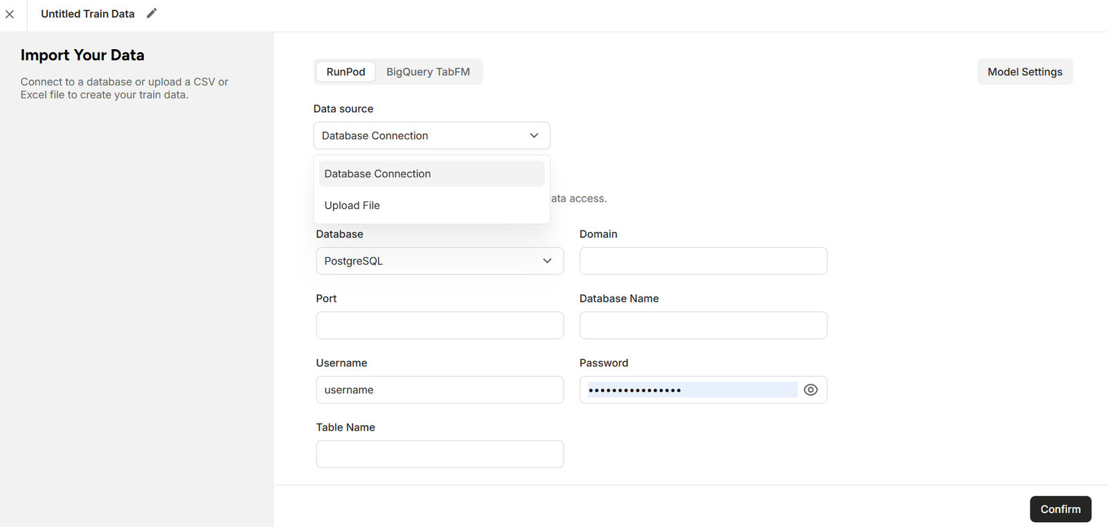 Figure: runpod data source
