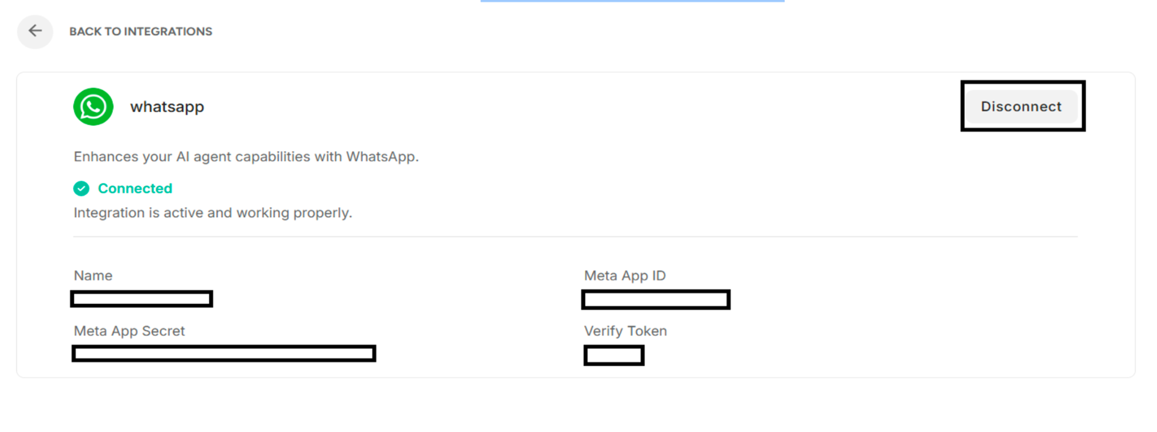Connected Whatsapp after clicking forward Arrow