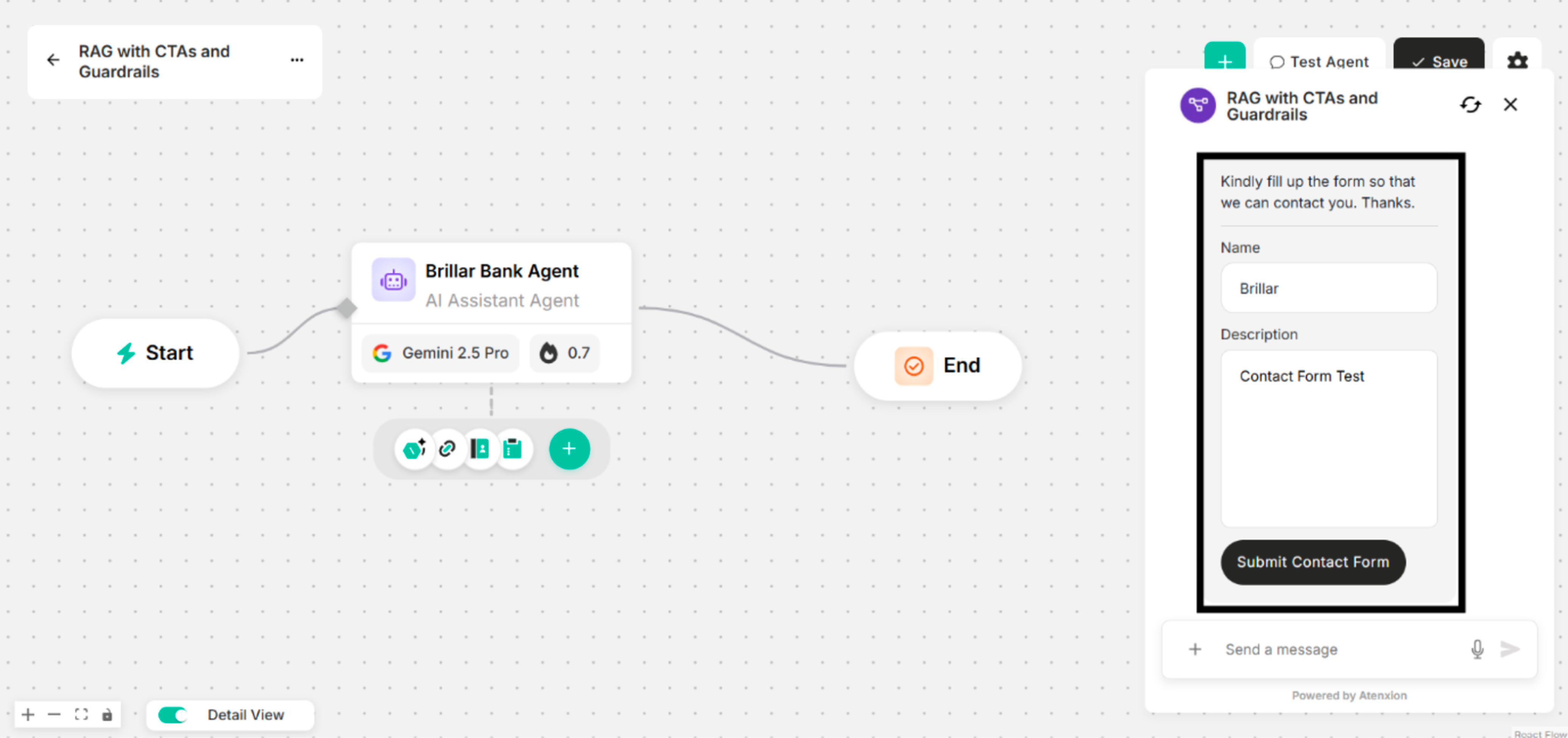 Showing_the_Contact_Form_with_Form_Fields_(Name_and_Description)_and_Button_Label_on_Canvas