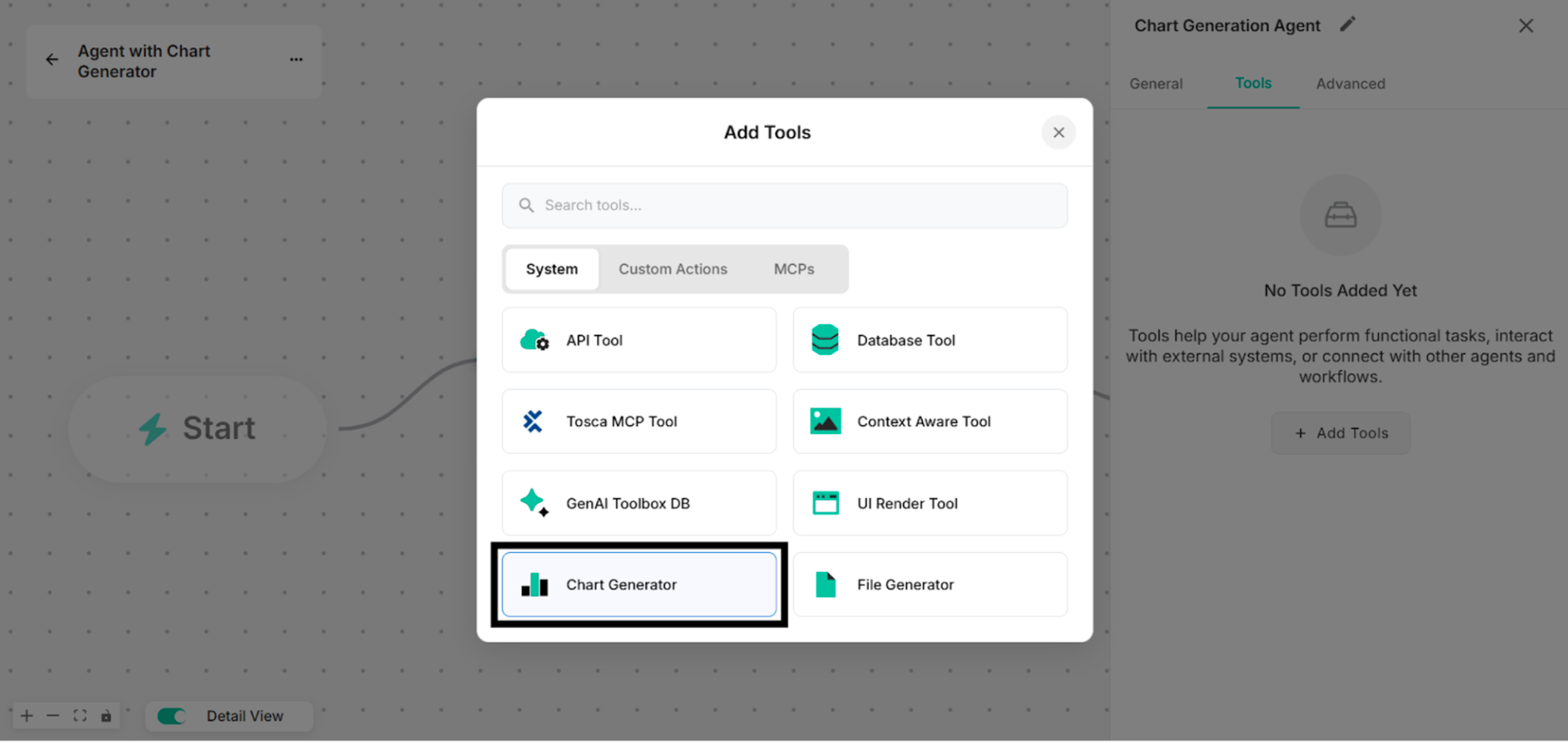 Showing_to_select_Chart_Generator_in_Add_Tools_List