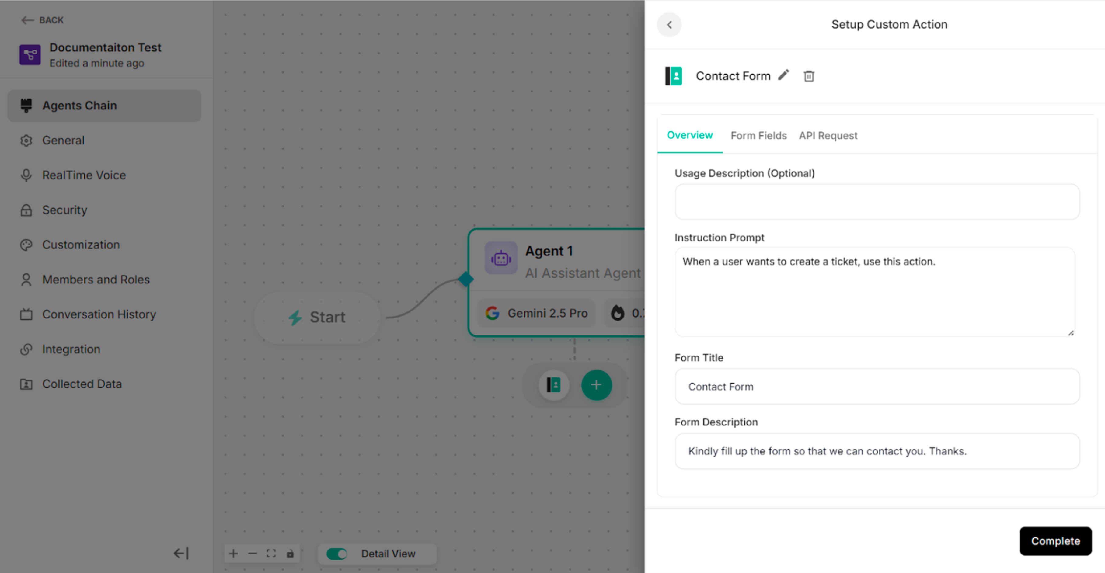 The Screen after clicking Manage Button2