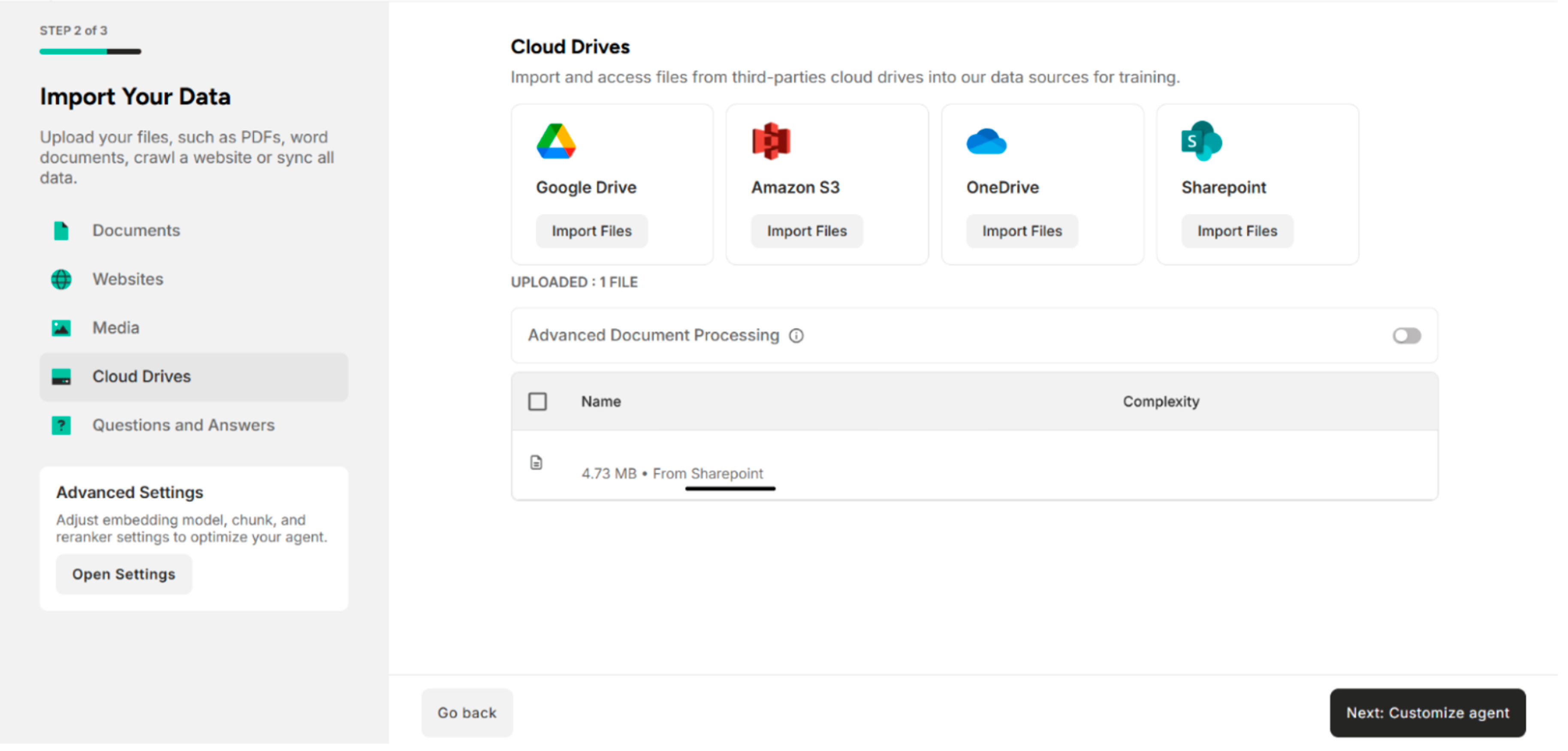 Imported Files from SharePoint